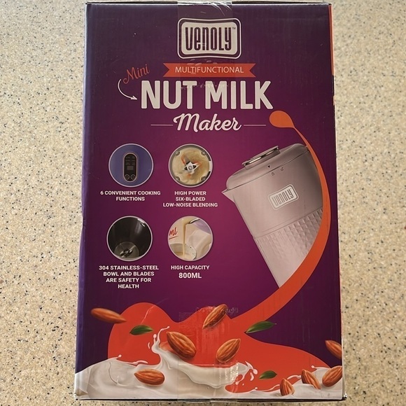 Brand New Nut Milk Maker Machine Homemade Plant-Based Dairy-Free Beverages - Picture 4 of 11
